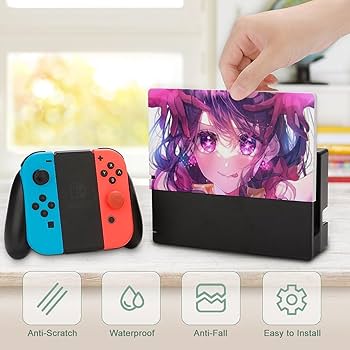 Amazon.co.jp: 推しの子 星野 アイ Switchベースカバー Switch