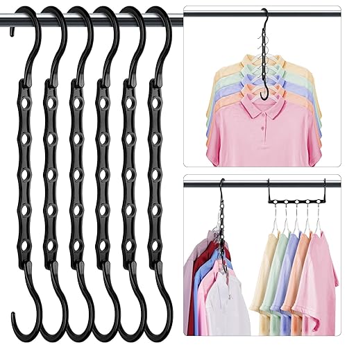 HOUSE DAY Closet Organizers and Storage 6 Pack, College Dorm