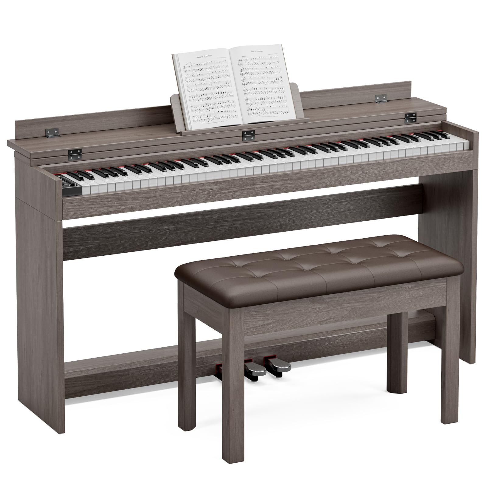JOINATRE 88 Key Full Size Weighted Digital Piano Keyboard