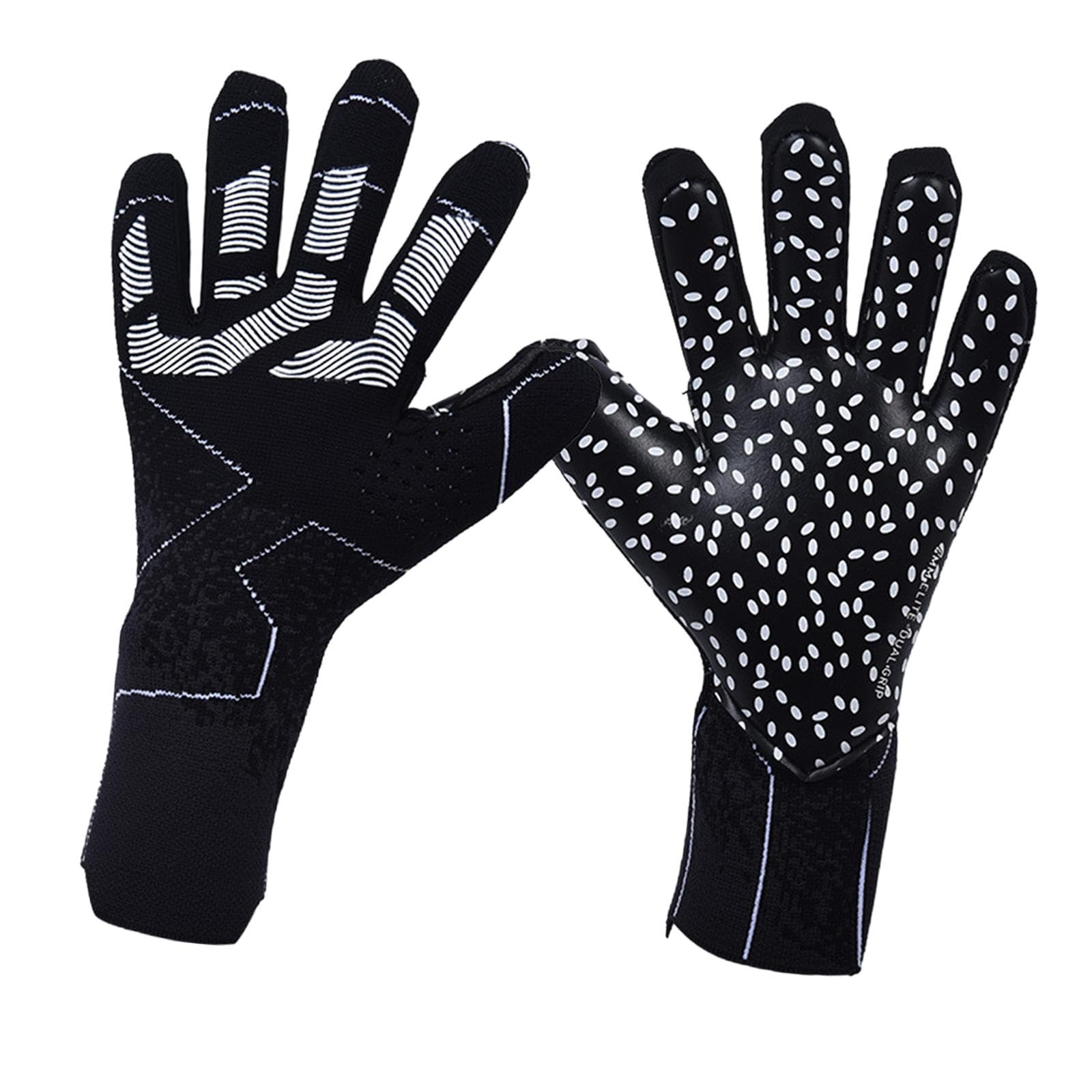Generic Football Goalkeeper Gloves Thickened High Performance Sport Goalie Gloves black|Sporting Goods | Team Sports | Soccer-image-26
