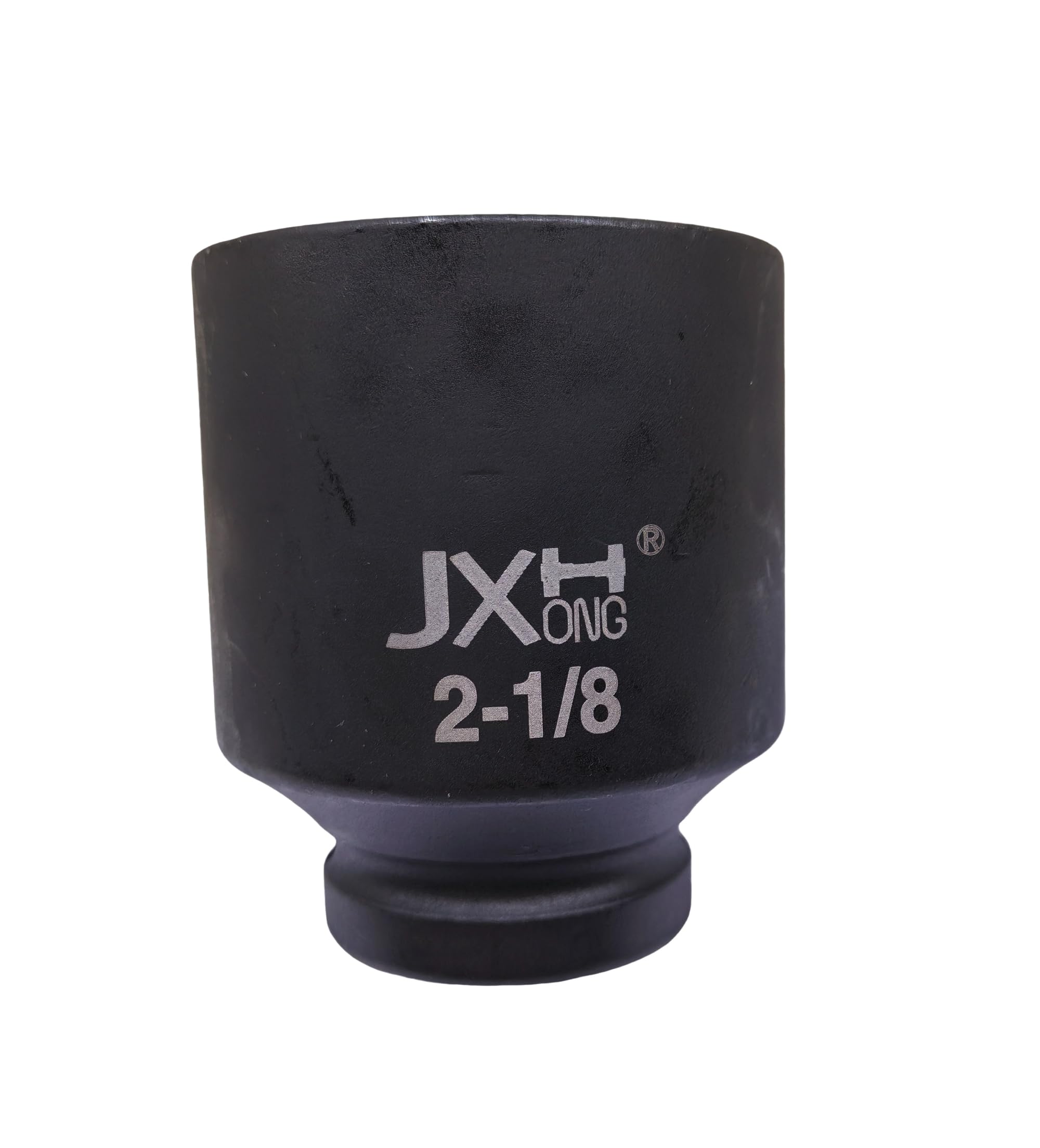 JXHONG 1-inch drive，2-1/8-inch impact socket, 6-Point, Heat Treated Cr-V Alloy Steel