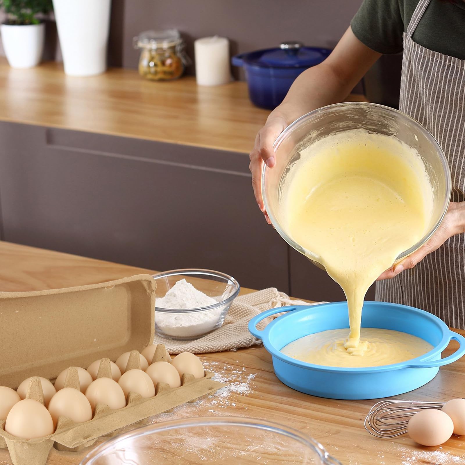 Cajas de cartón para huevos, 12 unidades, cartón para huevos, 20 unidades, cartón con tapa para 12 huevos con pegatinas, biodegradables para huevos (marrón)