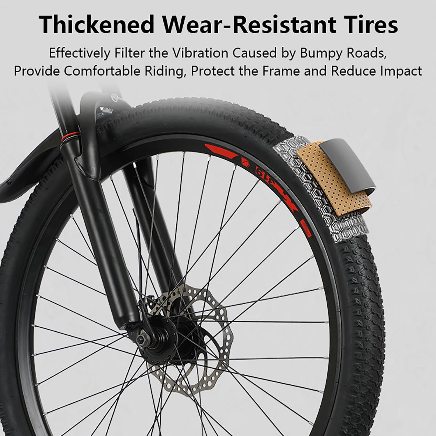 VTT de 24 et 26″, pour garçons, Filles, Femmes et Hommes, Frein à Disque, dérailleur à 21 Vitesses, Suspension complète