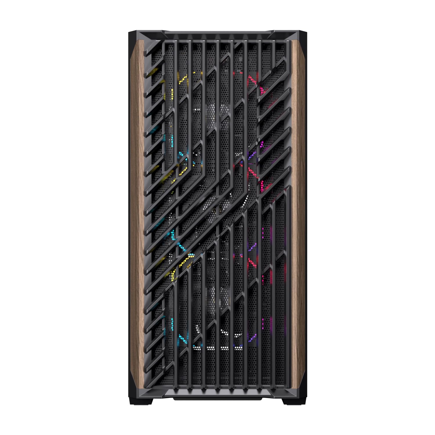 Pulse P800 RGB Caja de PC para Gaming, Soporte para 13 Ventiladores de 120mm, Refrigeración Líquida hasta 360mm, Panel Lateral de Vidrio (RGB Negro)