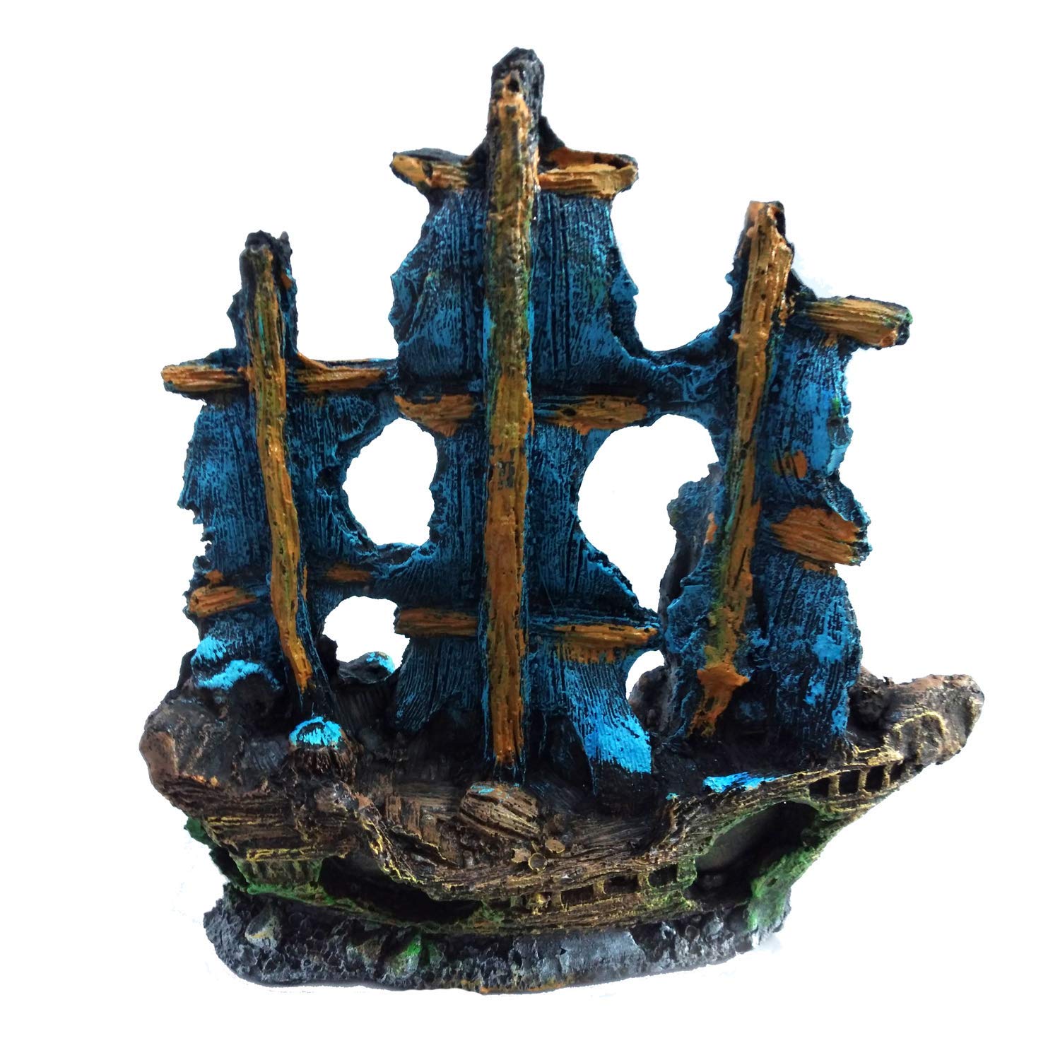 JAINSONS PET PRODUCTS Aquarium Decorative Ornaments for Fish Tank Decoration All in One Ornament Gives Landscape View to Your Aquarium (Pirate Ship Ornament) (B08R1QFNYM) Amazon Price History, Amazon Price Tracker