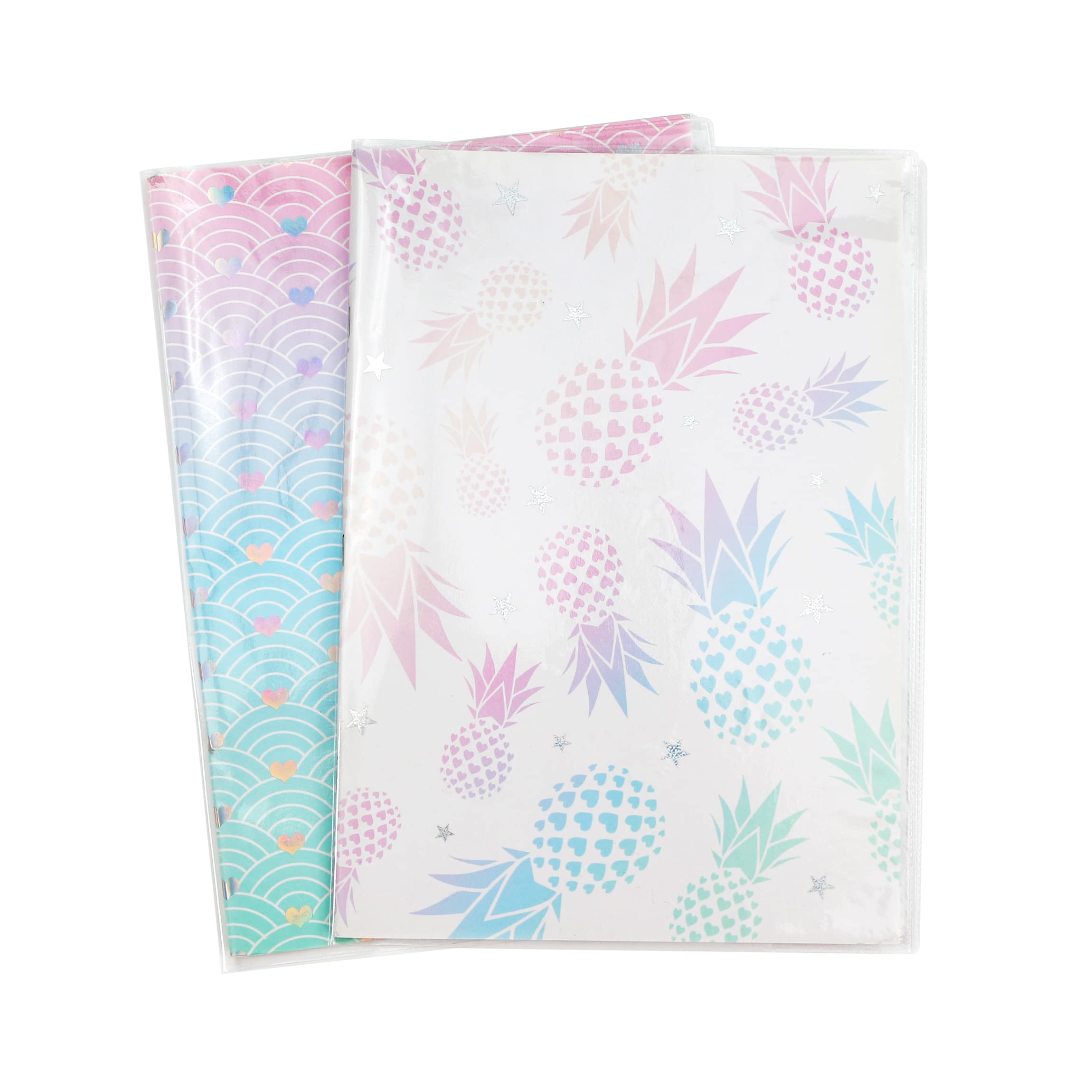 EXERZ A4 Buchumschläge 10er Set - Mattierte PVC-Schutzhüllen