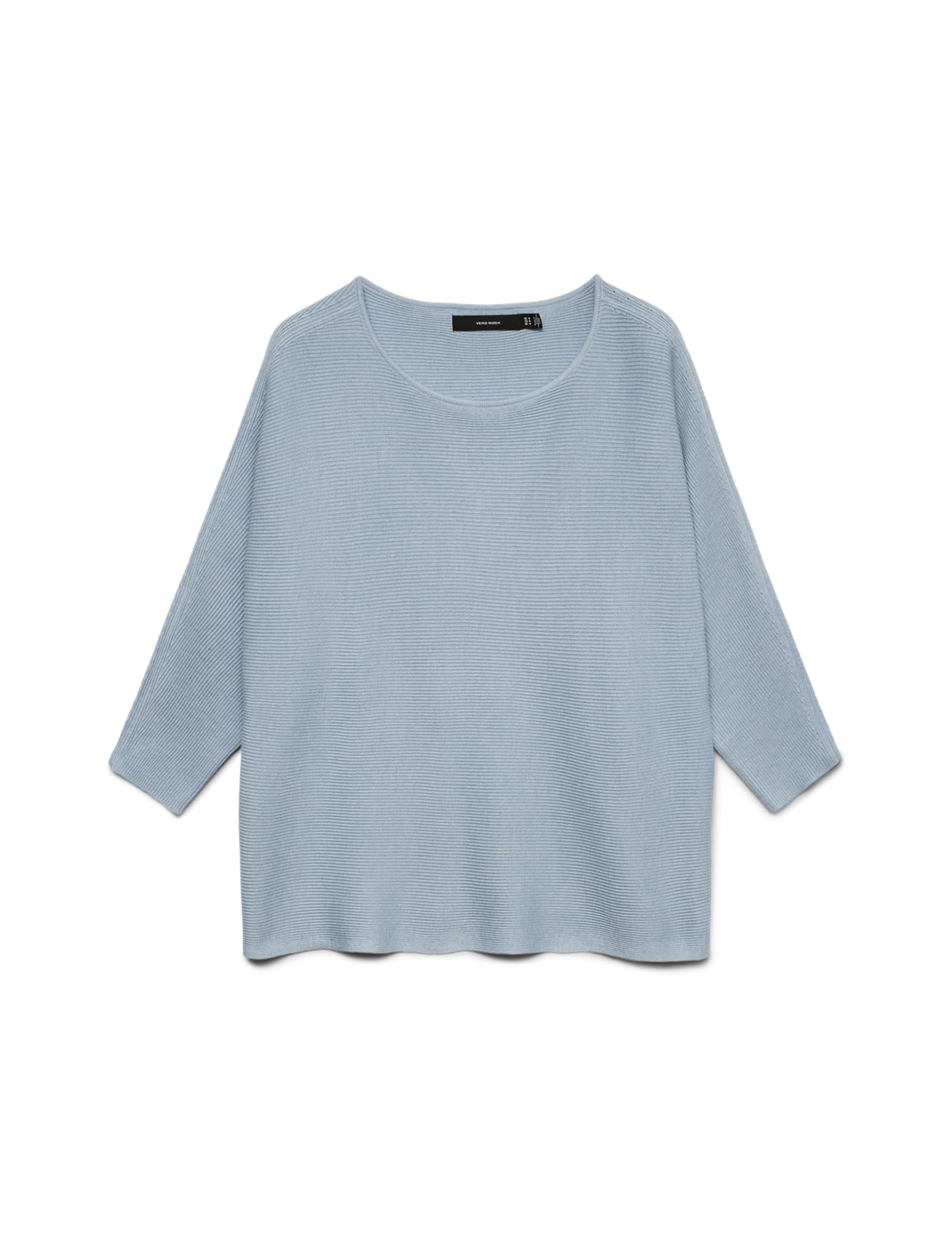 VERO MODA Vmnora 3/4 Boatneck Blouse Noos, Cashmere Blue, M