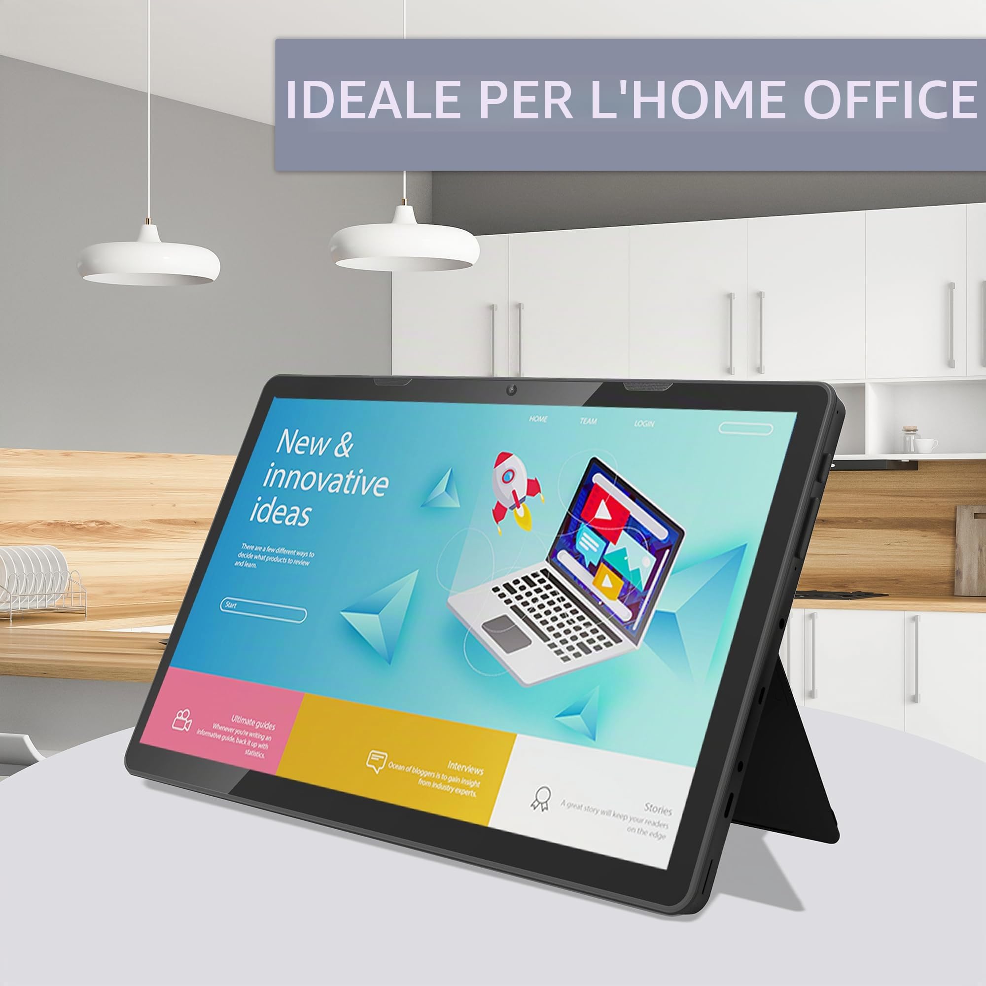 Tablet PC 13.3 pollici Xoro MegaPAD 1333 Pro con display IPS FullHD, Android 13, batteria da 10.000 mAh, CPU, 6 GB RAM, 128 GB Flash, 5G WiFi, Bluetooth, lettore di schede, fotocamera da 5 MP,