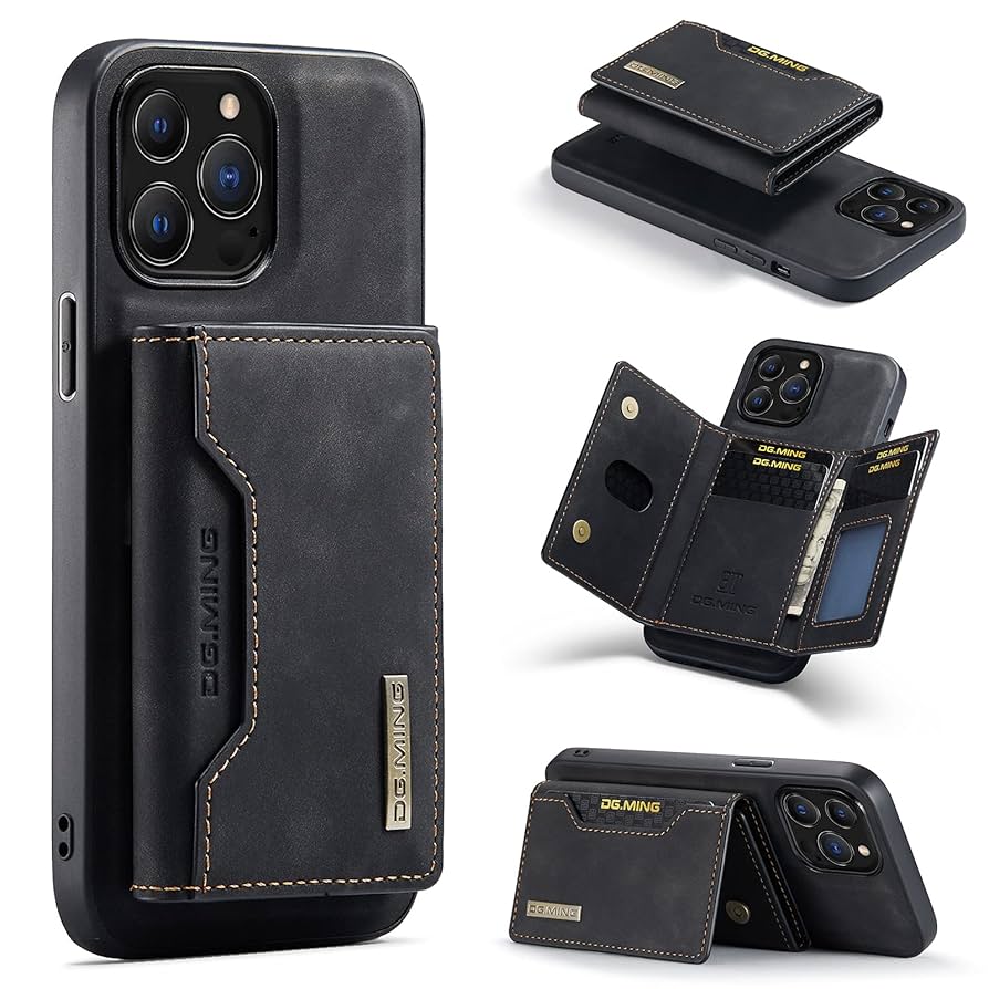 純正品 iPhone Leather Wallet Midnight Restored Apple iPhone Leather Wallet w/MagSafe - Midnight