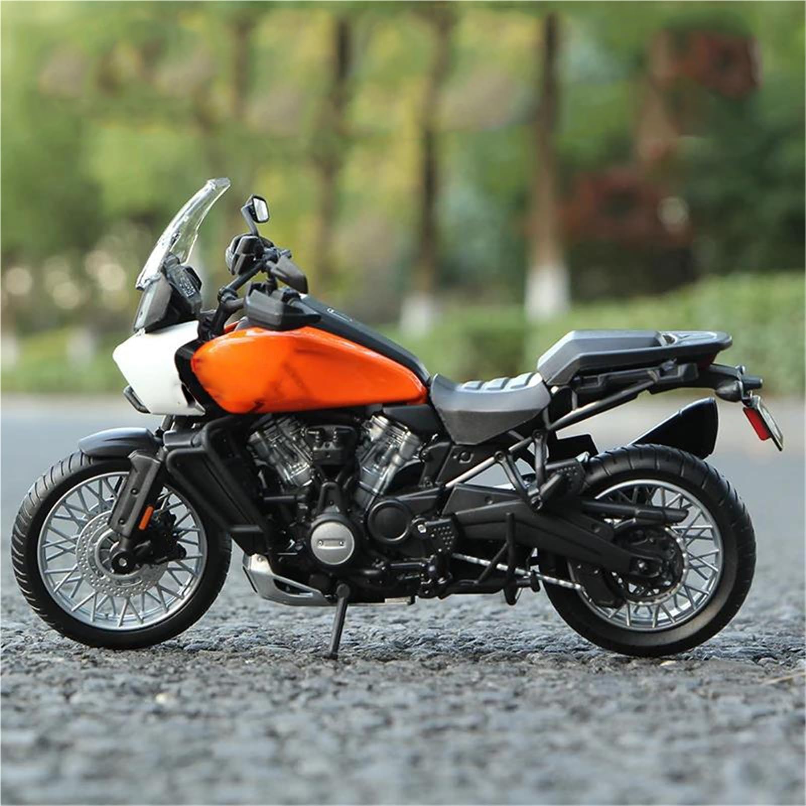 Modelo a Escala de Moto Modelo De Motocicleta Plástico Fundido A Presión Juguete Moto Coleccionable Escala 1/12 para Harley, para Davidson Y para Pan America 1250 2021
