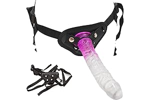 Premium 8.6 inches Realistic Dildo with Comfortable Strap for Enhanced Pleasure