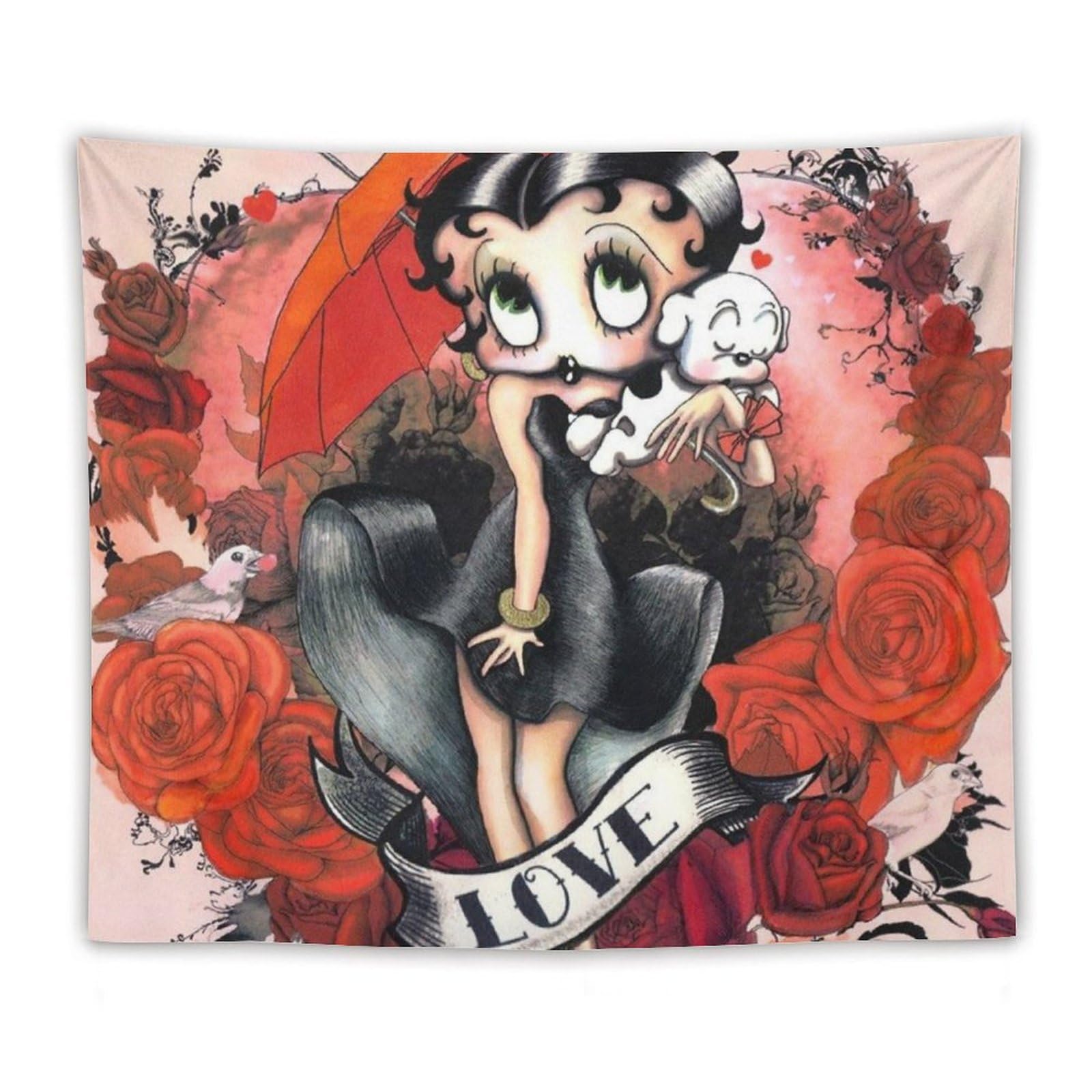 値下げ 希少レア！！ベティちゃん壁飾り Amazon.co.jp: ベティちゃん アートポスター 飾り絵 かわいい