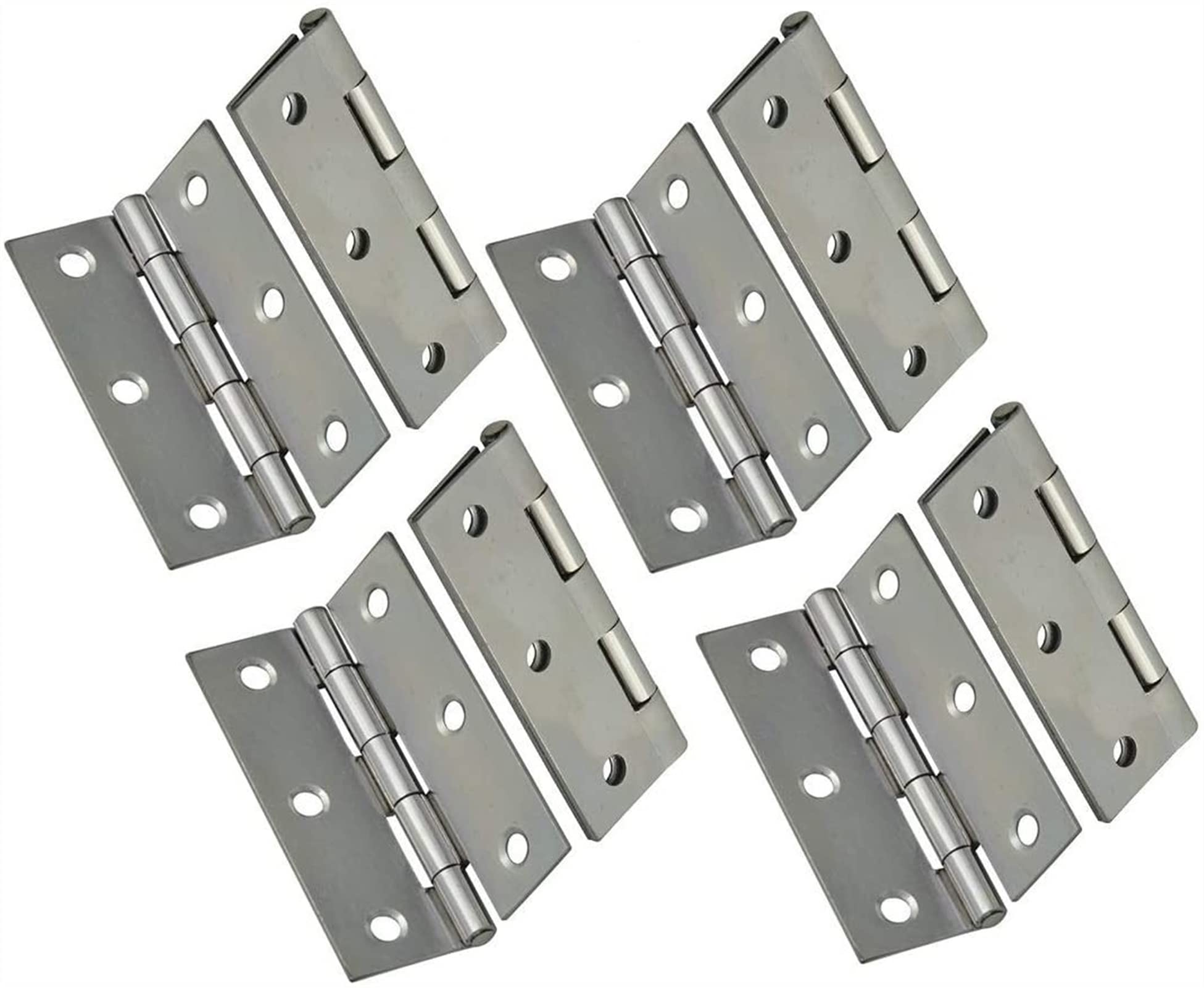 Charnière plate miniature anti-rouille pour stabiliser une petite porte d'armoire branlante