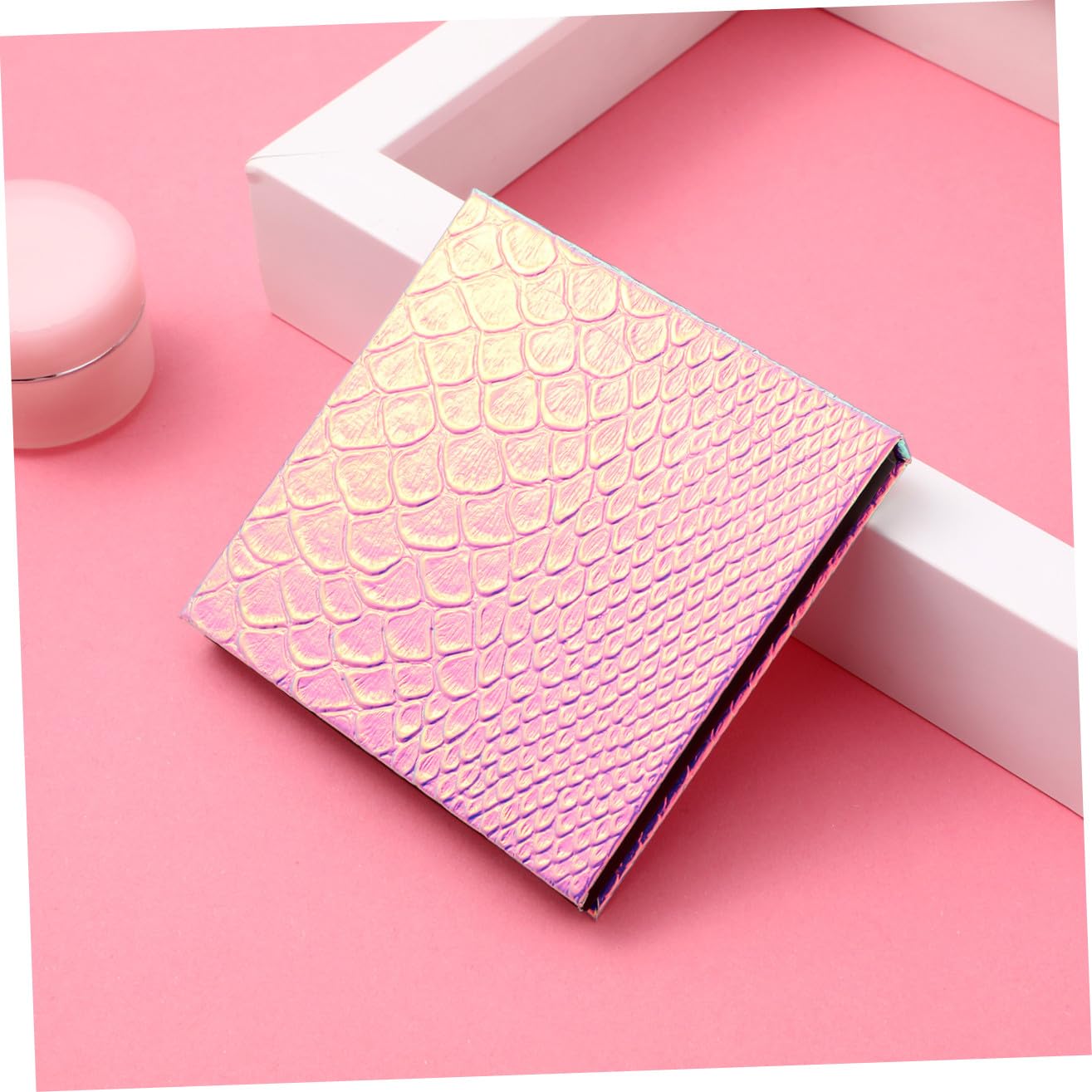 Beavorty 3 Set vassoio per il trucco vuoto ombretto tavolozza trucco magnetica kit palette vuoto per il trucco tavolozze di trucco bordo dei cosmetici condizionatore cosmetico padella