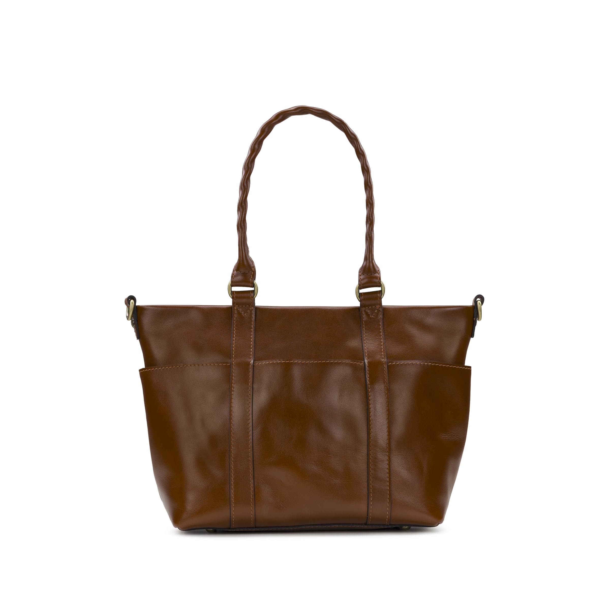 Patricia Nash Carducci Tote Purse for Women - Leather Tote Bag for Women: Tan