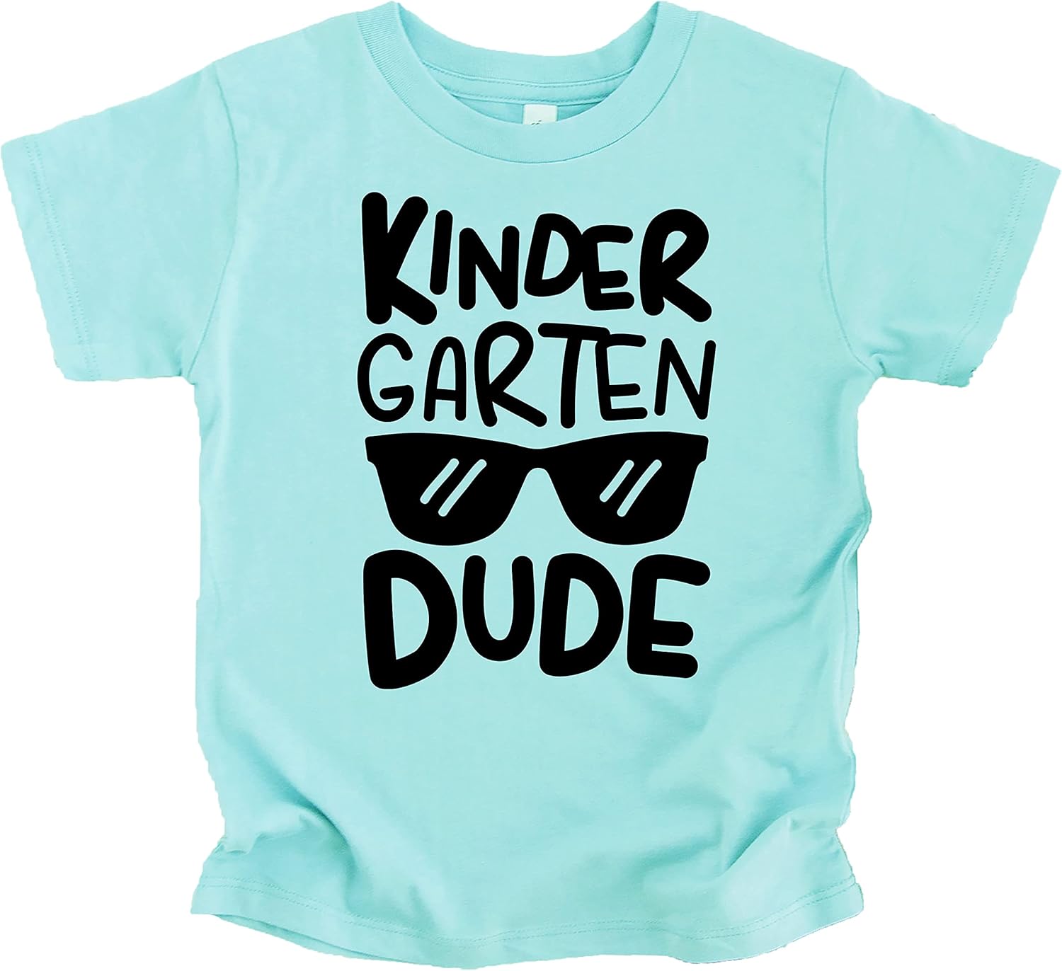 Olive Loves Apple Kindergarten Dude First Day of School Gift Back to School T-Shirt Boys Back to School Shirts and Raglans