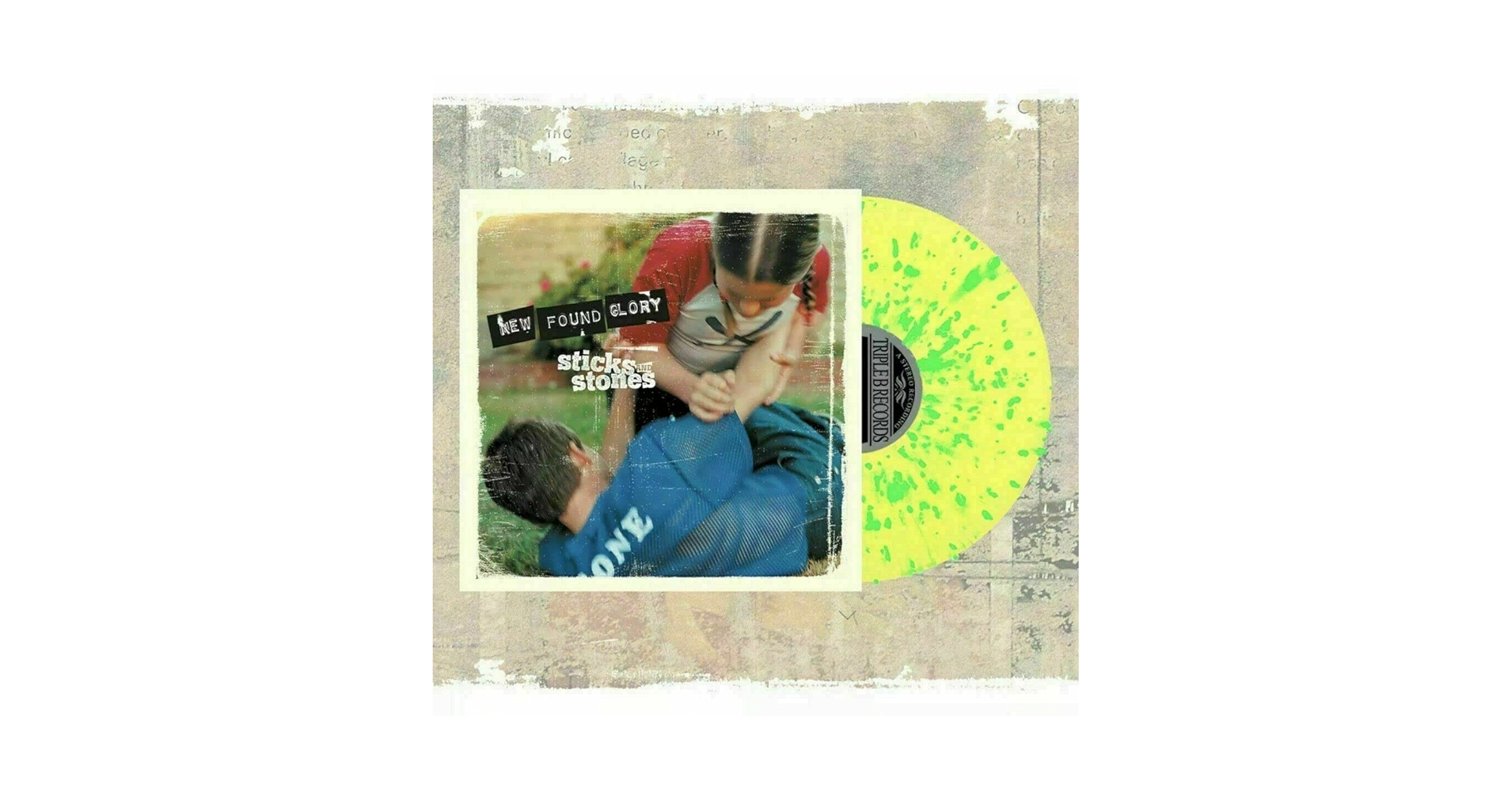 New Found Glory Sticks And Stones オリジナル New Found Glory – Sticks And Stones – Vinyl (Blue Clear