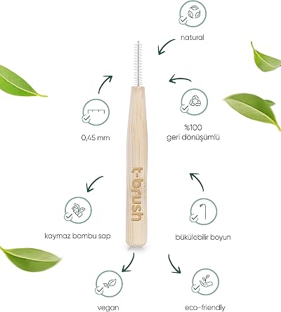 Bambu Arayüz Fırçası - 0,45mm (6 adet)