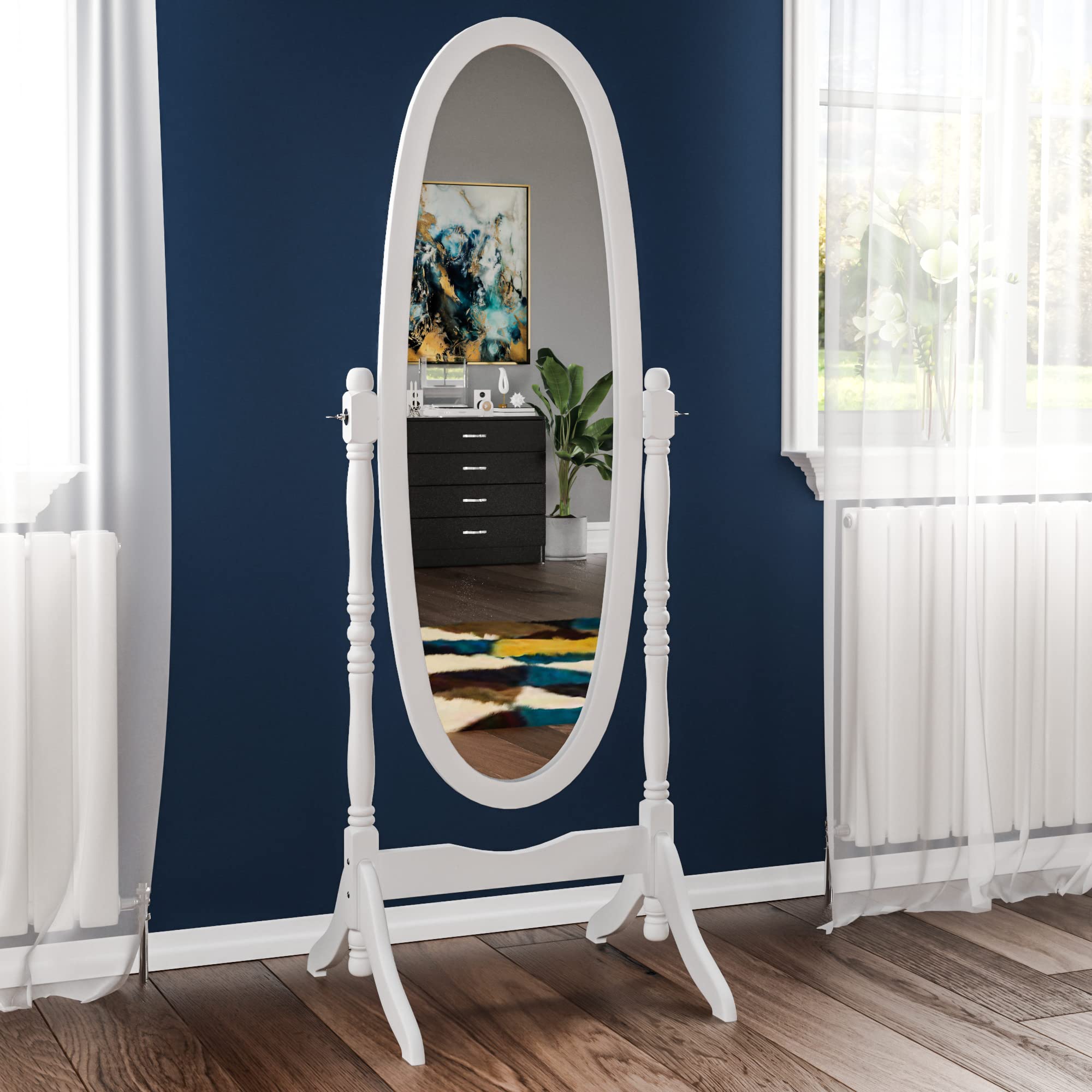 Buy Vida Designs Nishano Cheval Mirror Free Standing Full Length Floor