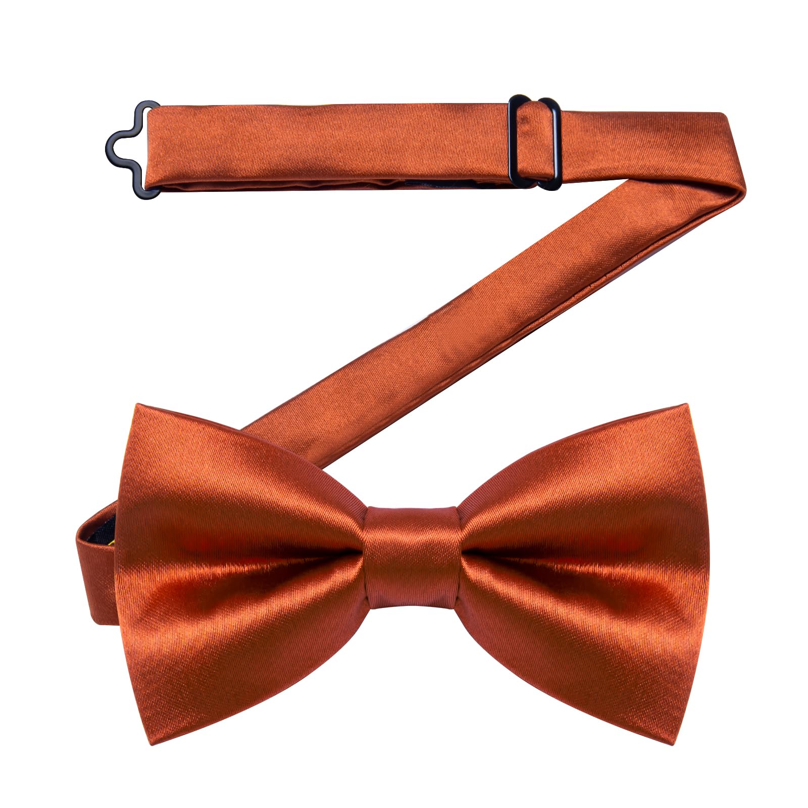 YourTies Bow Ties for Men Pre-Tied Adjustable Bow Tie Coloful Satin Bowtie
