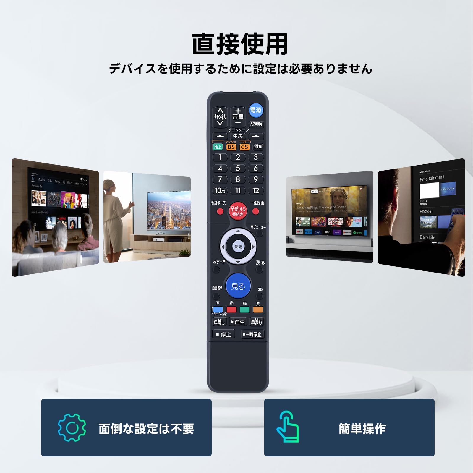 Amazon | テレビリモコン RL18503 for MITSUBISHI Electric 三菱電機
