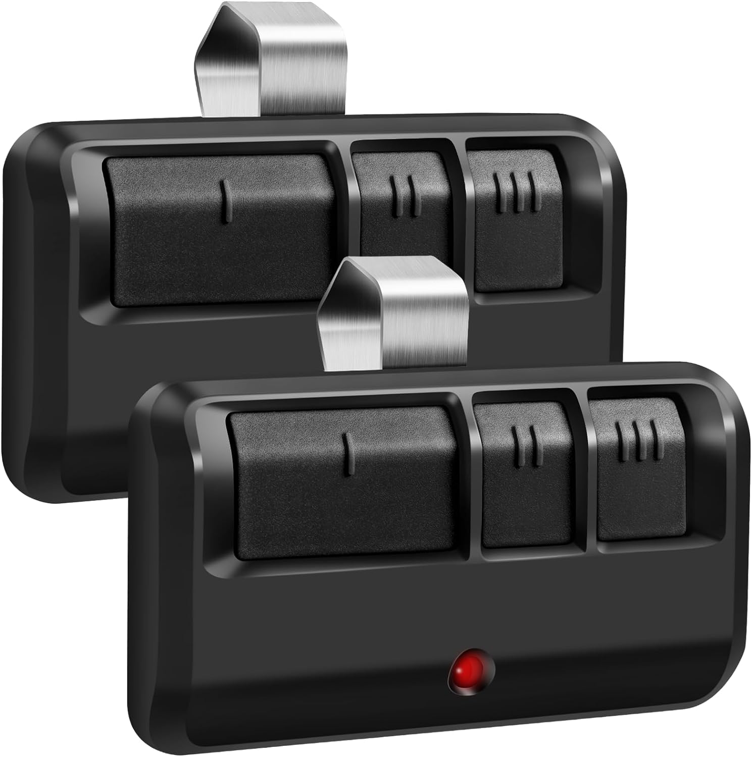 2 Replacement Garage Door Opener Remote,Compatible with Liftmaster Chamberlain Sears Craftsman Garage Door Opener 893MAX 373LM 973LM 893LM 891LM,2 Pack M-2PACK Black