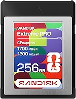 Vista 8 de SanDisk 320GB PRO-Cinema CFexpress Tipo B - Hasta 1700MB/s de velocidad de lectura, captura de video 8K, tarjeta CFexpress tipo B - SDCFEC-320G-GN4NN
