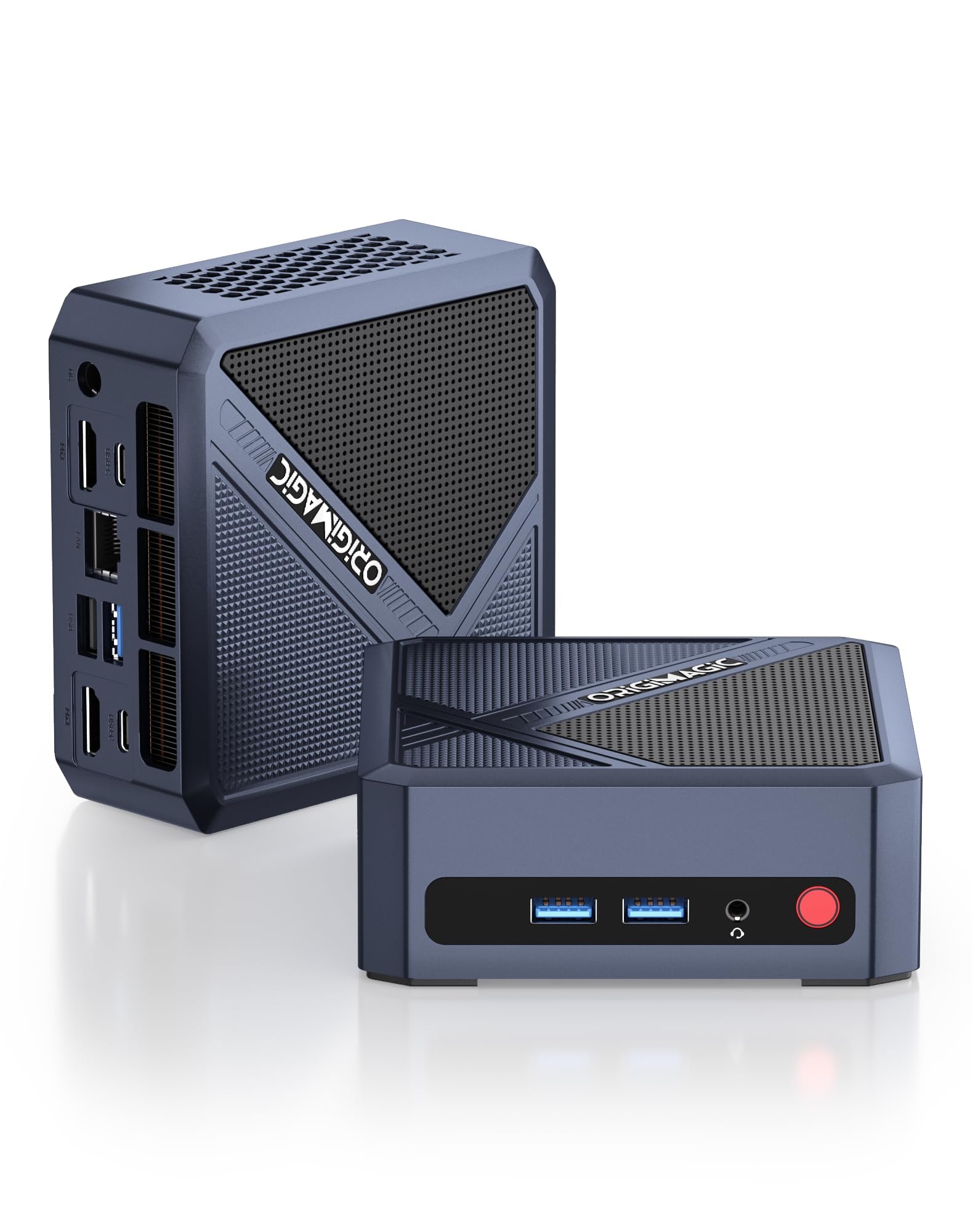 N3 Mini PC,con Core i7 12700H processore (14C/20T,fino a 4,7GHz) Mini PC Gaming,32GB DDR4,512GB NVMe,4K Qud Display/2.5G LAN/WiFi 6/BT 5.2 per Ufficio/Azienda/Casa