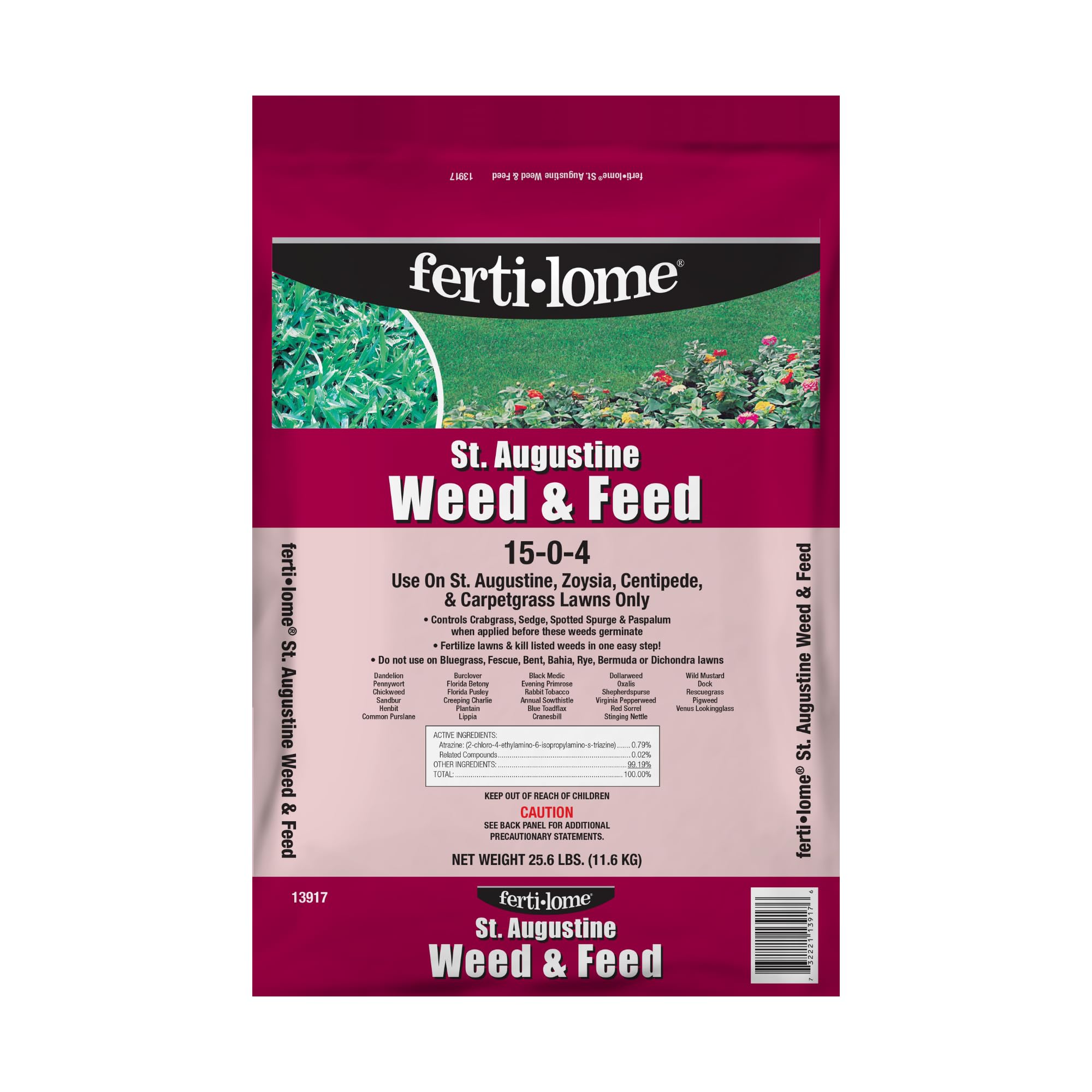 Fertilome St. Augustine Weed and Feed