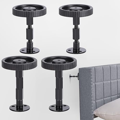 Marco de cama ajustable roscado, herramienta antivibraciones para cama, topes de cabecero, cabeceros de noche para evitar aflojamiento, fijador