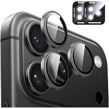 MAGIC JOHN 2 pack for iPhone 18 Pro Max/18 Pro Camera Lens Protector,Black