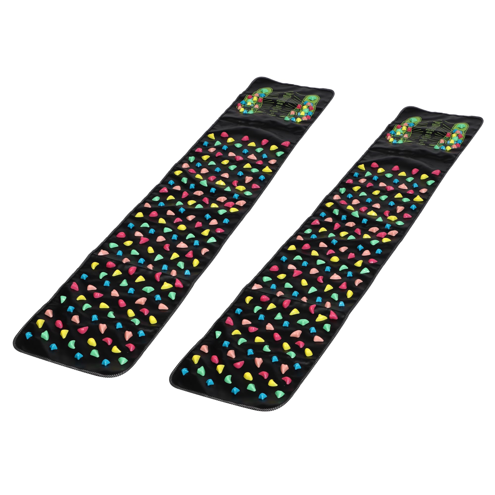 Amazon | 足つぼマット 175cm 2枚セット フットマッサージ 健康維持 
