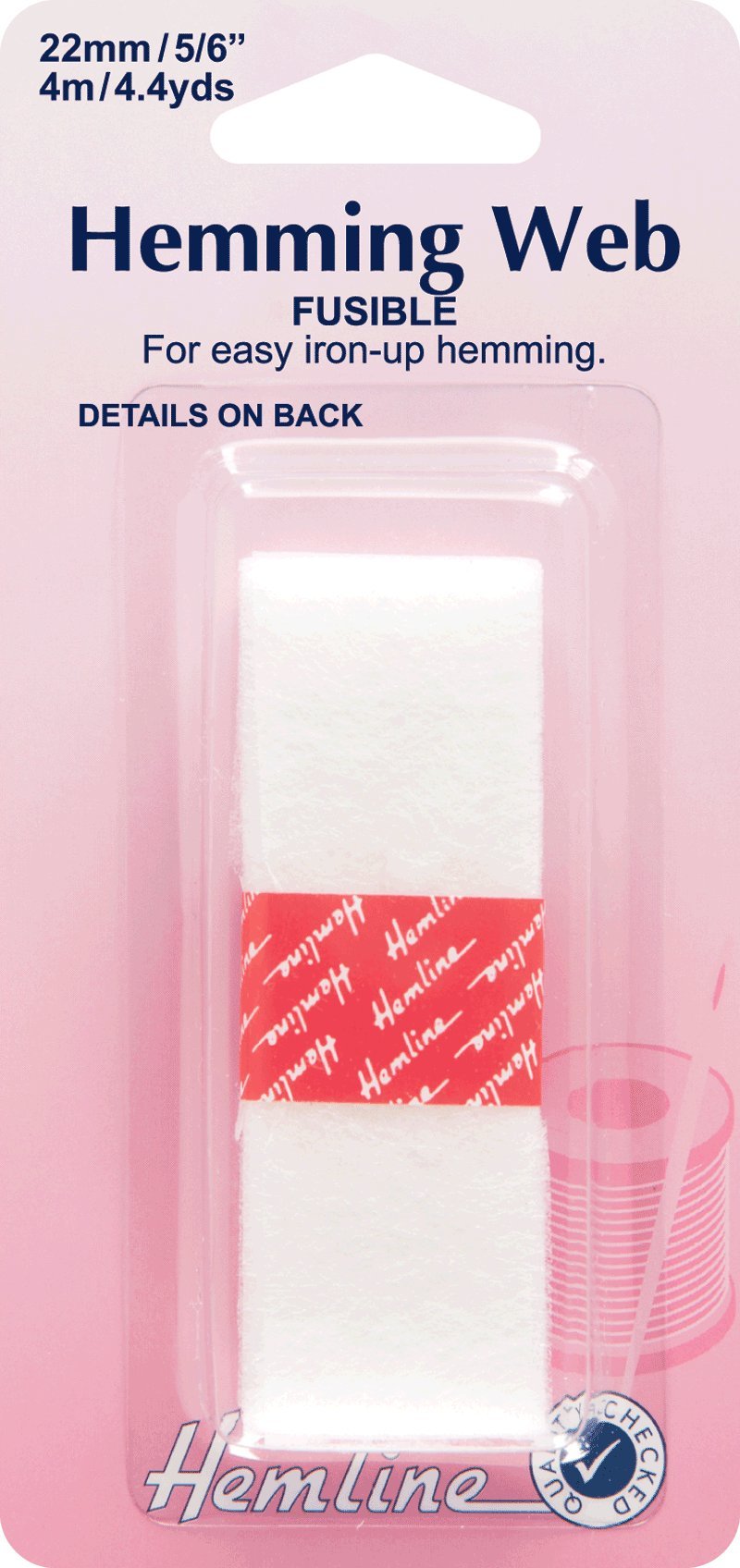 Extra Strong Hemming Web Fusible 4m X 22mm