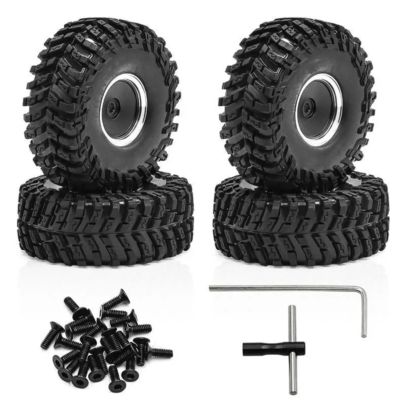 Pneus et roues 1.0 pour TRX4M résolvant le manque d'adhérence des micro crawlers - 5
