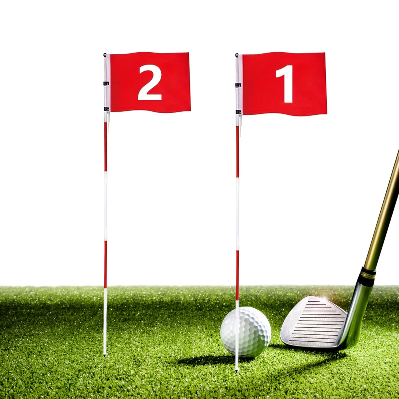 Bandera para Green de Golf Equipo Deportivo de Fibra de Vidrio para Golf