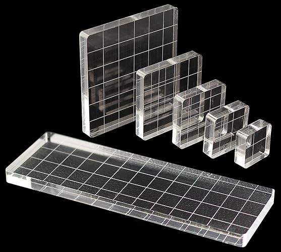 Studio Series Acrylic Block Stamp Set (6 clear blocks) - Hardcover