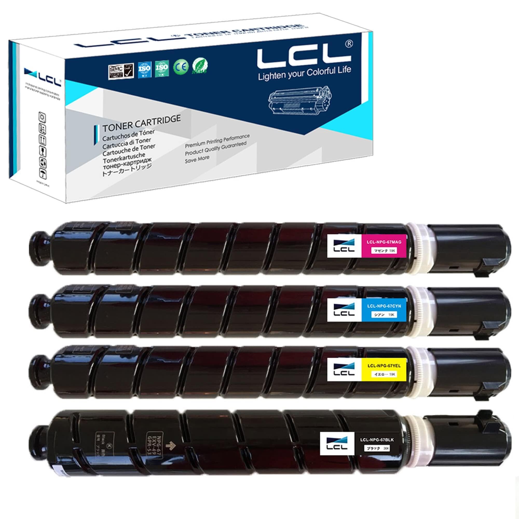 Amazon | LCL CANON用 キャノン用 NPG-67 NPG-67BLK NPG-67CYN