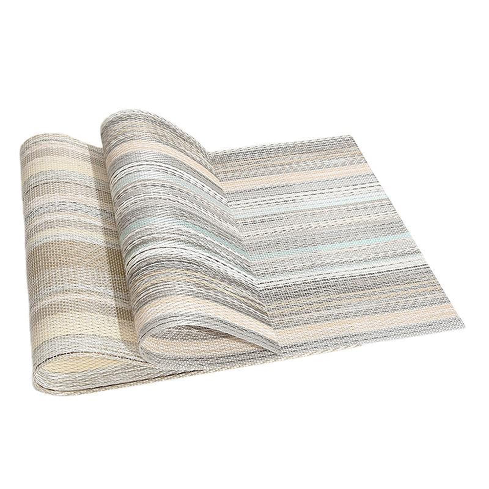 Juego de 8 manteles Individuales, salvamanteles Individual PVC para restaurantes, Ideales para decoración de la Mesa de la Cocina, Antideslizante y Lavable, 45cmx30cm