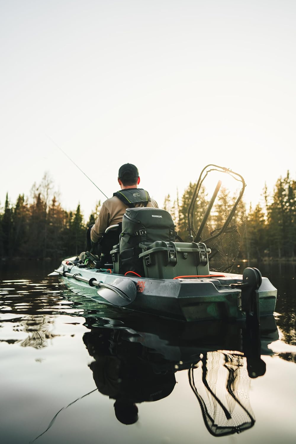 Nanuk T30 Top Loader Waterproof Hard Case with 2-Pocket Lid Organizer and Padded Dividers, Black