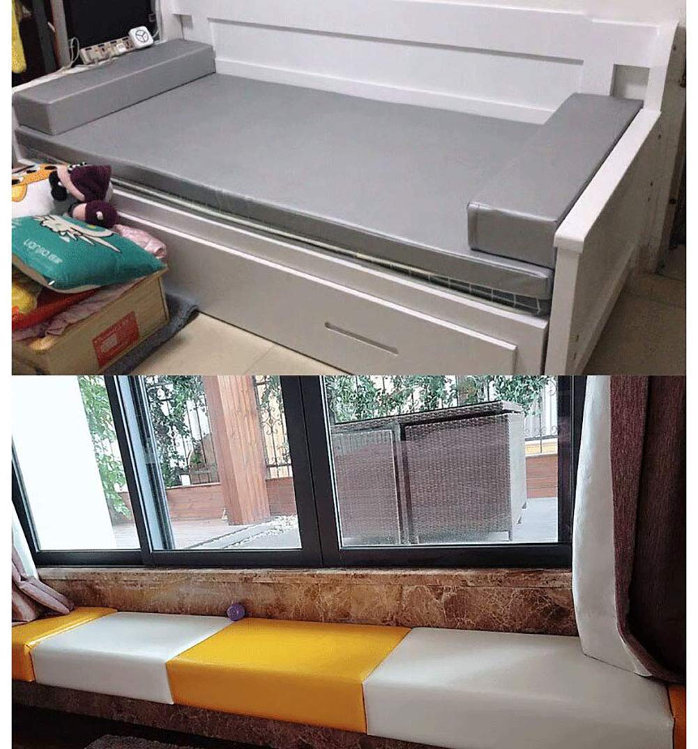 Cojín para Banco Exterior Cojines para Bancos De Jardín Interior Exterior Largo Cojín De Asiento Almohadillas para Garden Patio Banco De Césped O Swing