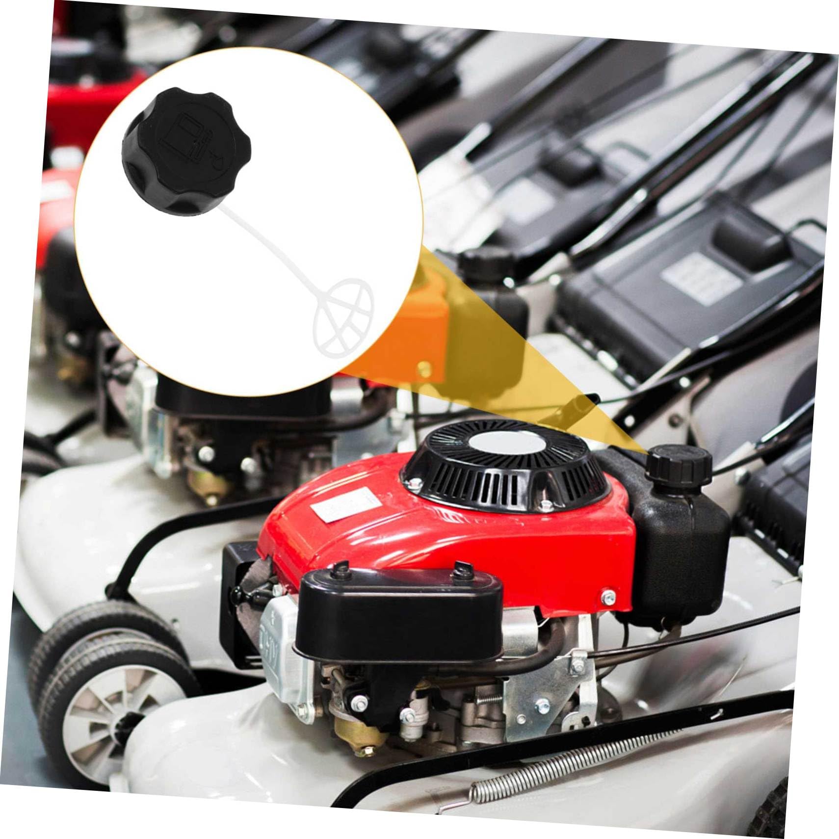 Tapa De Tanque De Aceite Para Accesorio De Motosierra Desbrozadora Compatible Negro