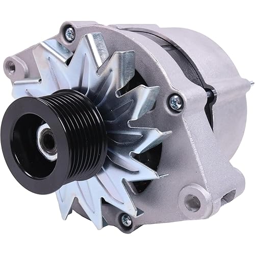 New 12V 65A Alternator 160-89112 0120488205 A187873 3920679 Compatible With Case 1840 2096 5130 MX120 MX135 Engine 4391 6591T Bosch 0120488293 Cummins 3911248