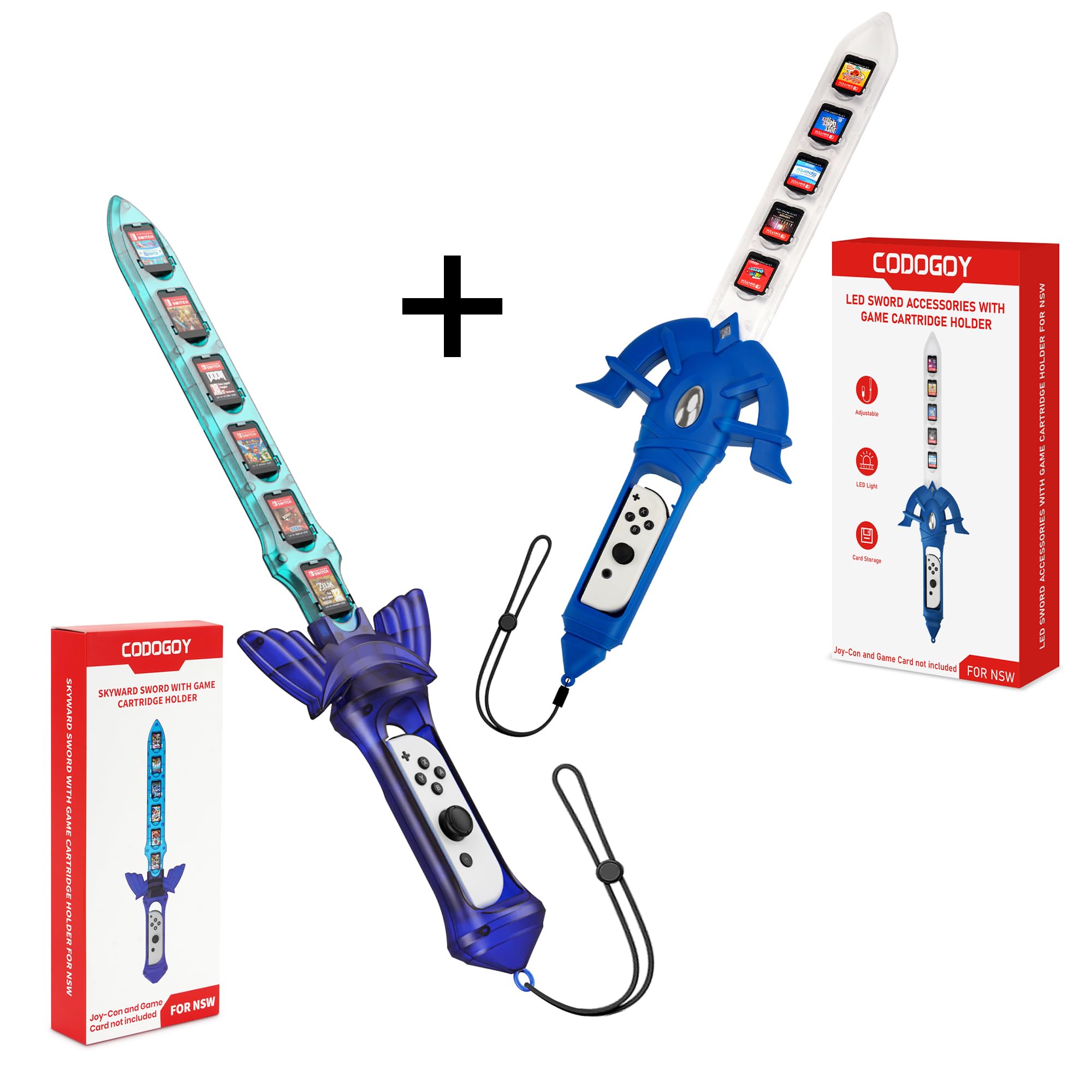 Switch Sword Accessory + LED Game Accessories