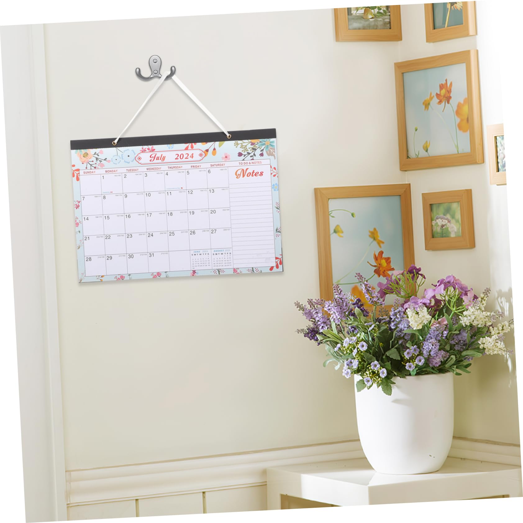 VILLCASE 3stücke Wandkalender Englische Monatsübersicht Hängender Kalender Für Zuhause Und Büro Praktischer Täglicher Planer Design Für
