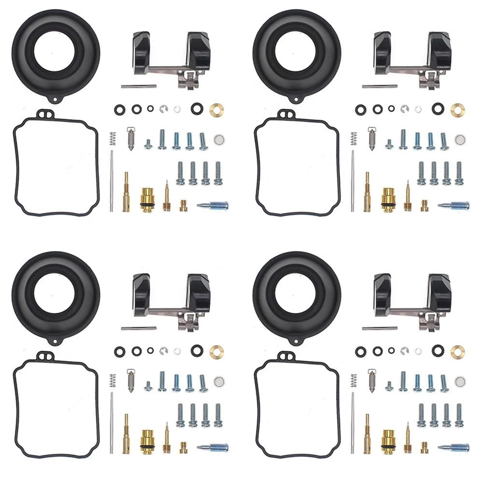 Kit réparation carburateur moto XJ600S Seca II joint pointeau gicleur 4x