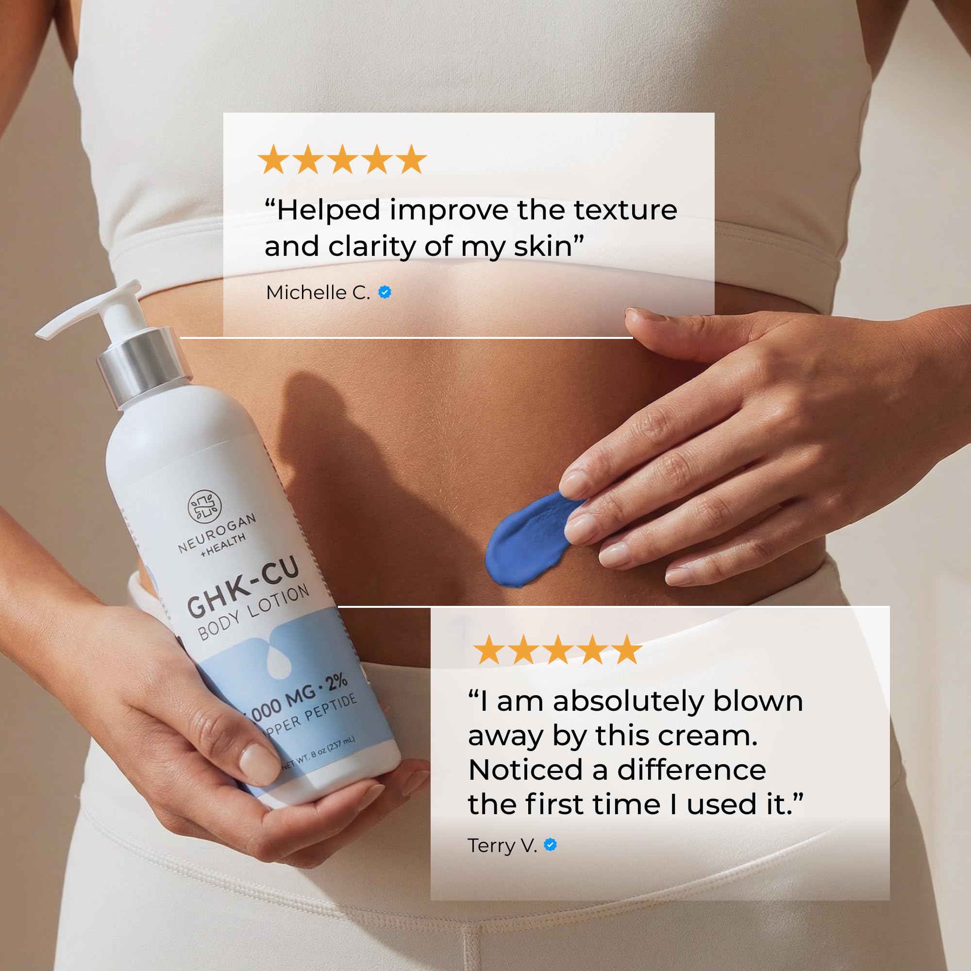 ghk-cu benefits for skin care Amazon.com : Neurogan GHK-Cu Peptide Firming Body Lotion 5000 mg - Copper Peptides Skincare, Full-Body Hydration for Women & Men