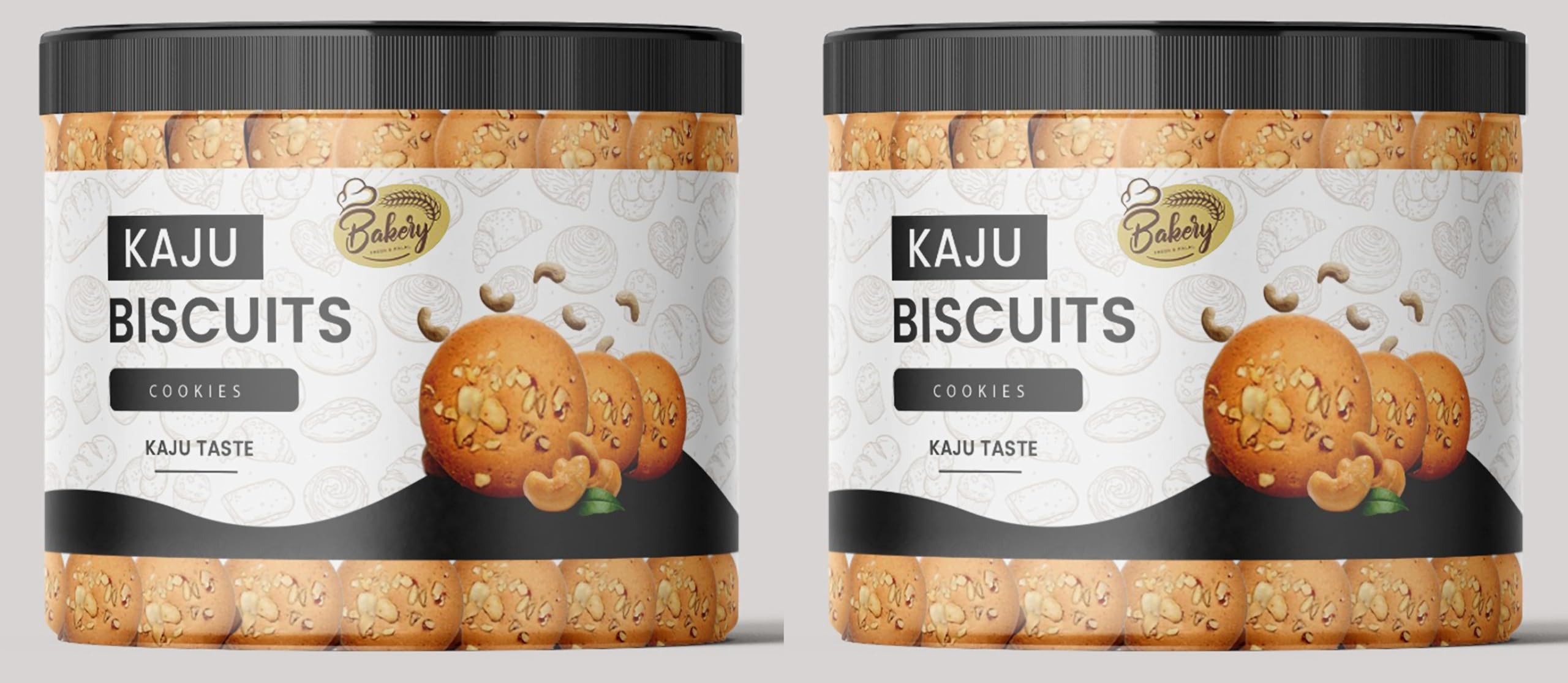 Fruit & Nut Biscuit + Kaju Biscuit | 200g Each – Power Protein Cookies