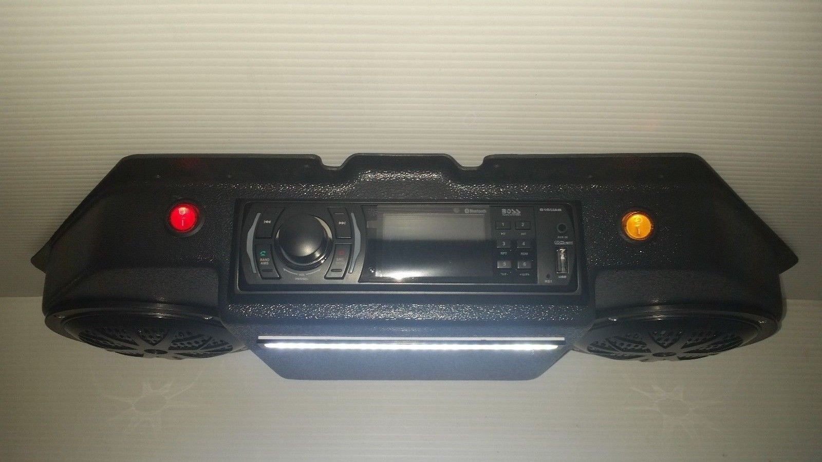 thunderbuckets EZ-GO TXT Textron Golf CART Overhead Stereo Console with Bluetooth