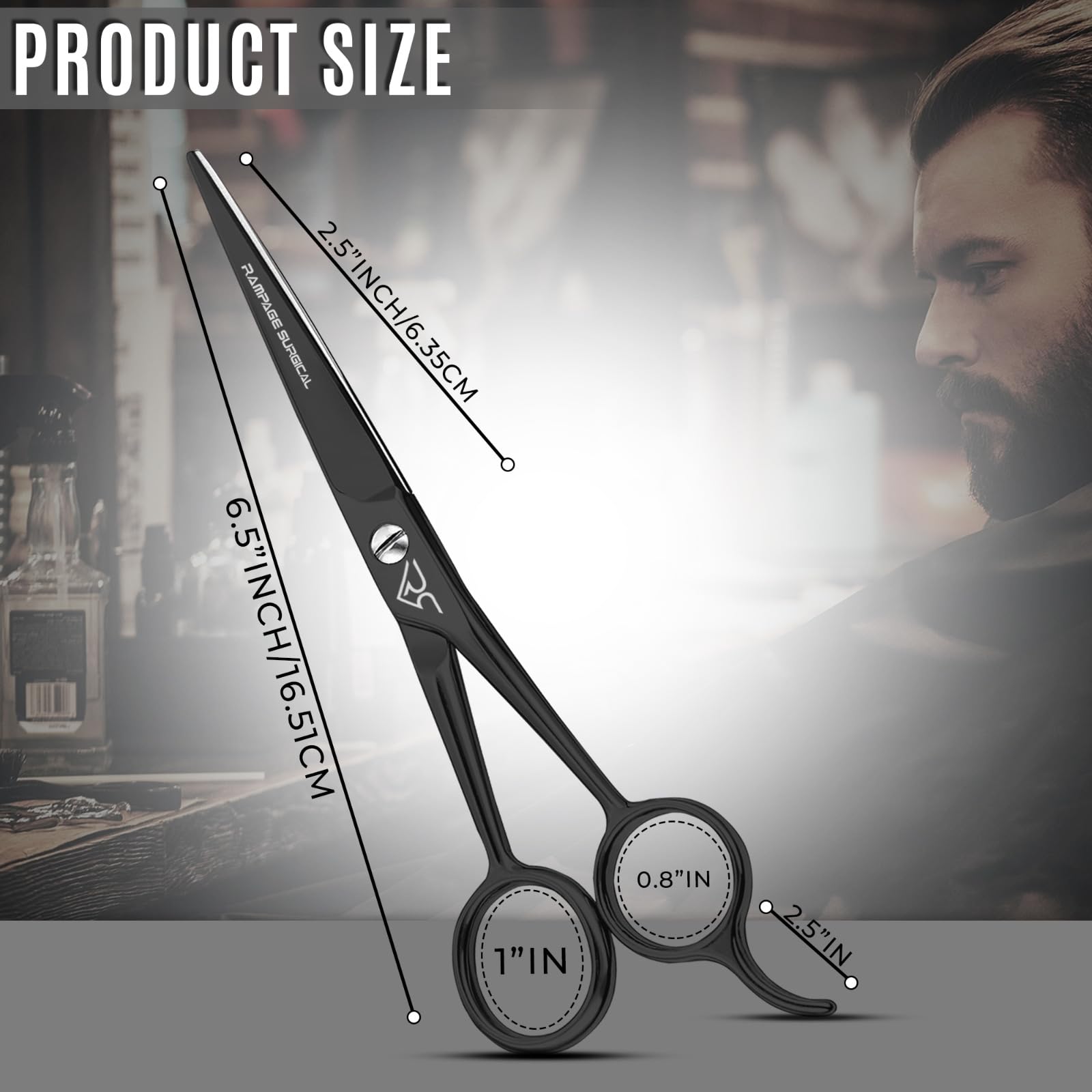 Amazon.com : Professional Hairdresser Scissors 6.5
