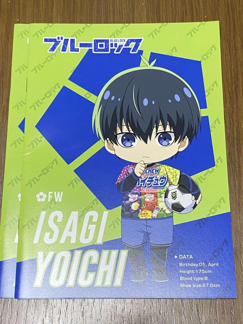 Amazon.co.jp: ブルーロック??ファミマ コラボ A5ノート 潔世一 2点